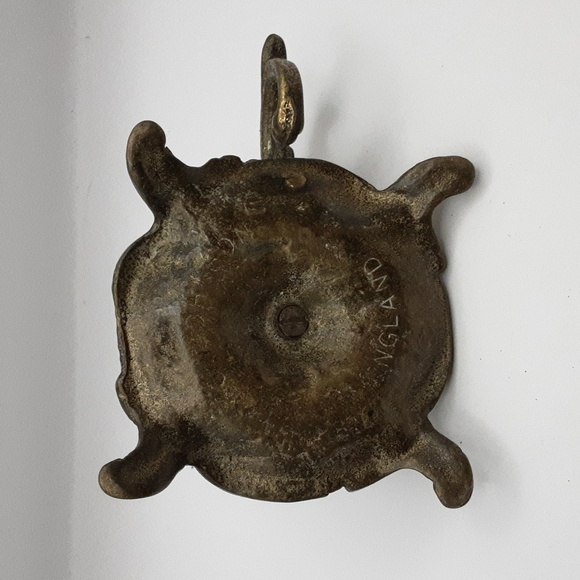 Victorian Brass Candle Holder by George Johnson Made in England - Picture 6 of 9